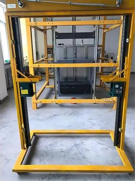 电梯限速器安全钳联动机构实训装置